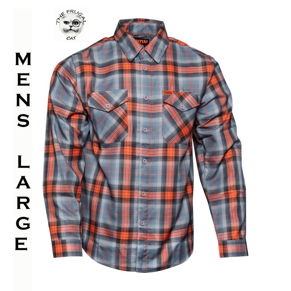 DIXXON FLANNEL - INFERNO Flannel Shirt - Men's Large
